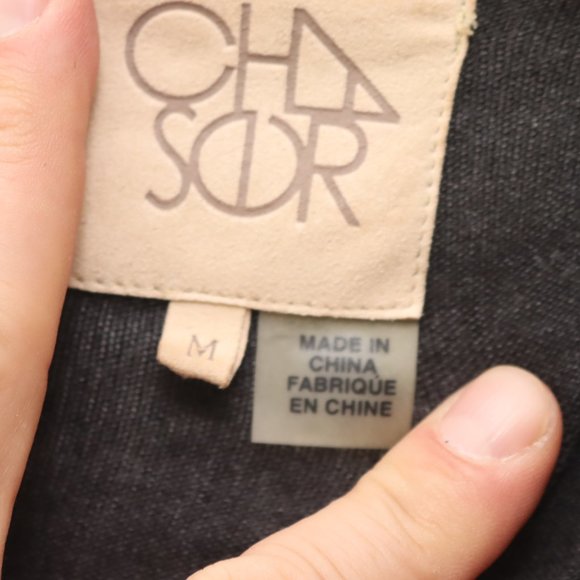 Chaser Gray Wrap Jacket Coat Cardigan  size M - Picture 5 of 9